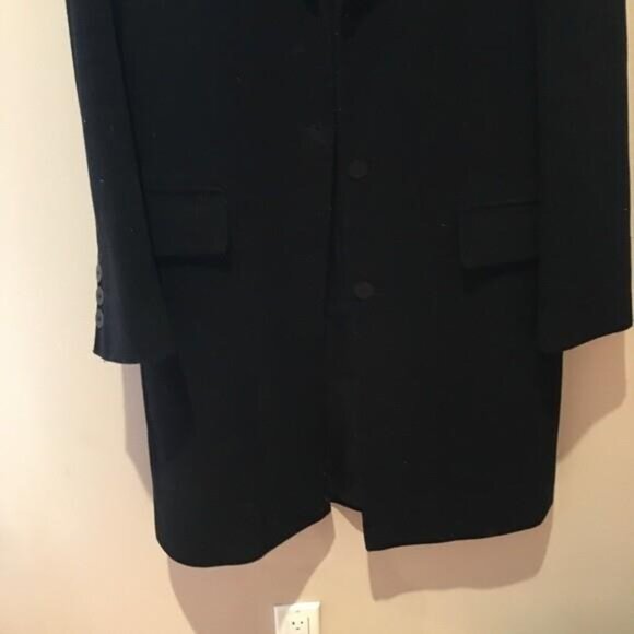 DKNY WOOL PEA COAT - Picture 5 of 8